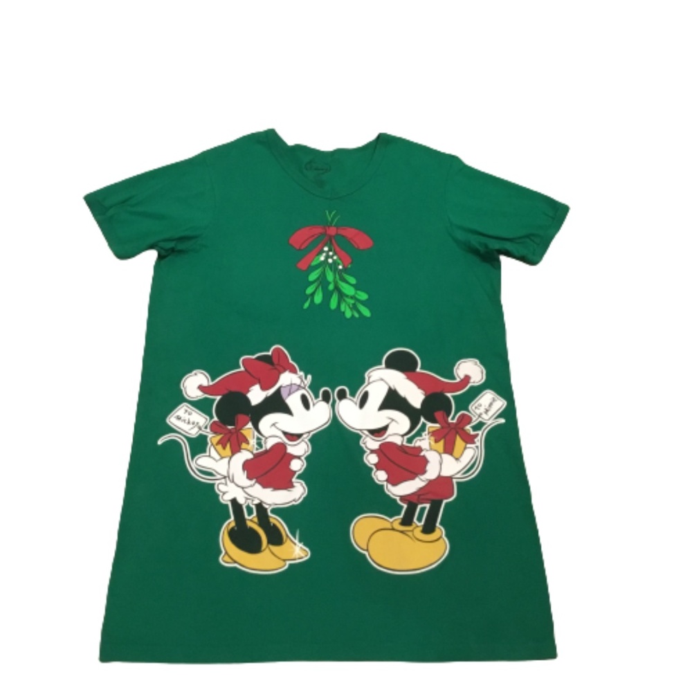 Disney Mickey And Minnie Santa Nightgown